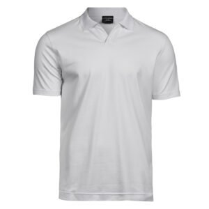 Polo stretch col V homme Bio – polo personnalisé