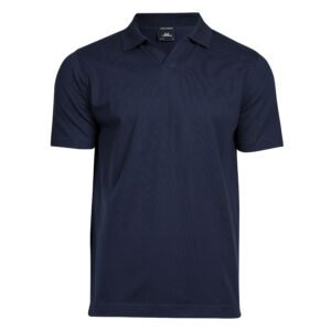 Polo stretch col V homme Bio
