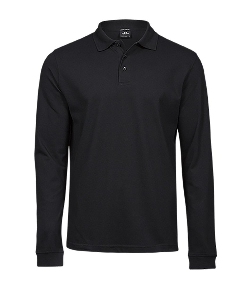 Polo stretch manches longues homme – polo personnalisé