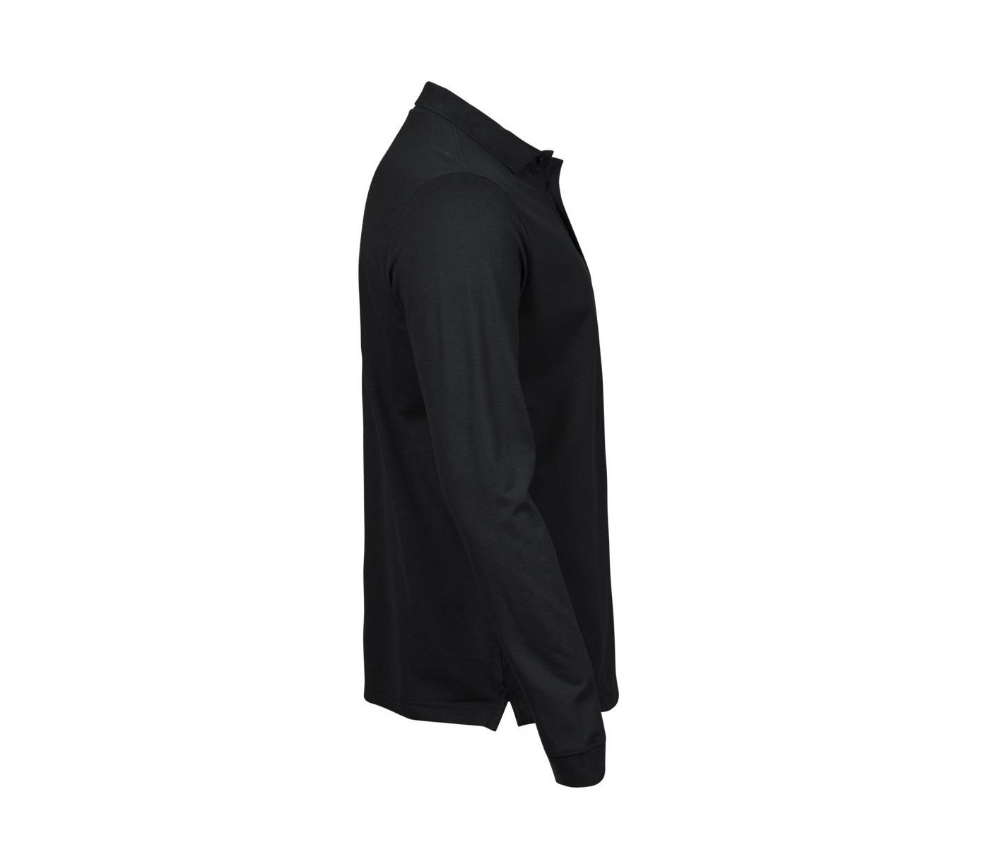 Polo stretch manches longues homme