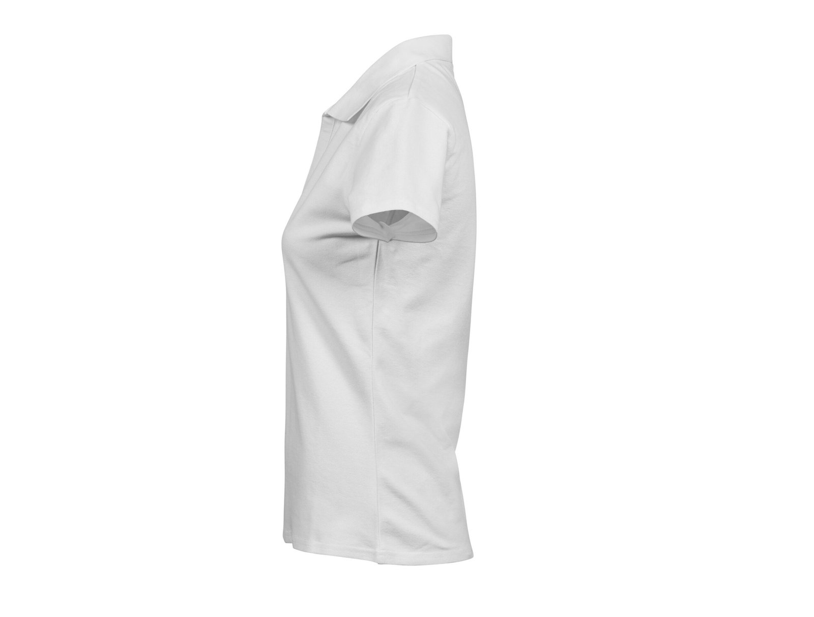 Polo stretch col V femme Bio
