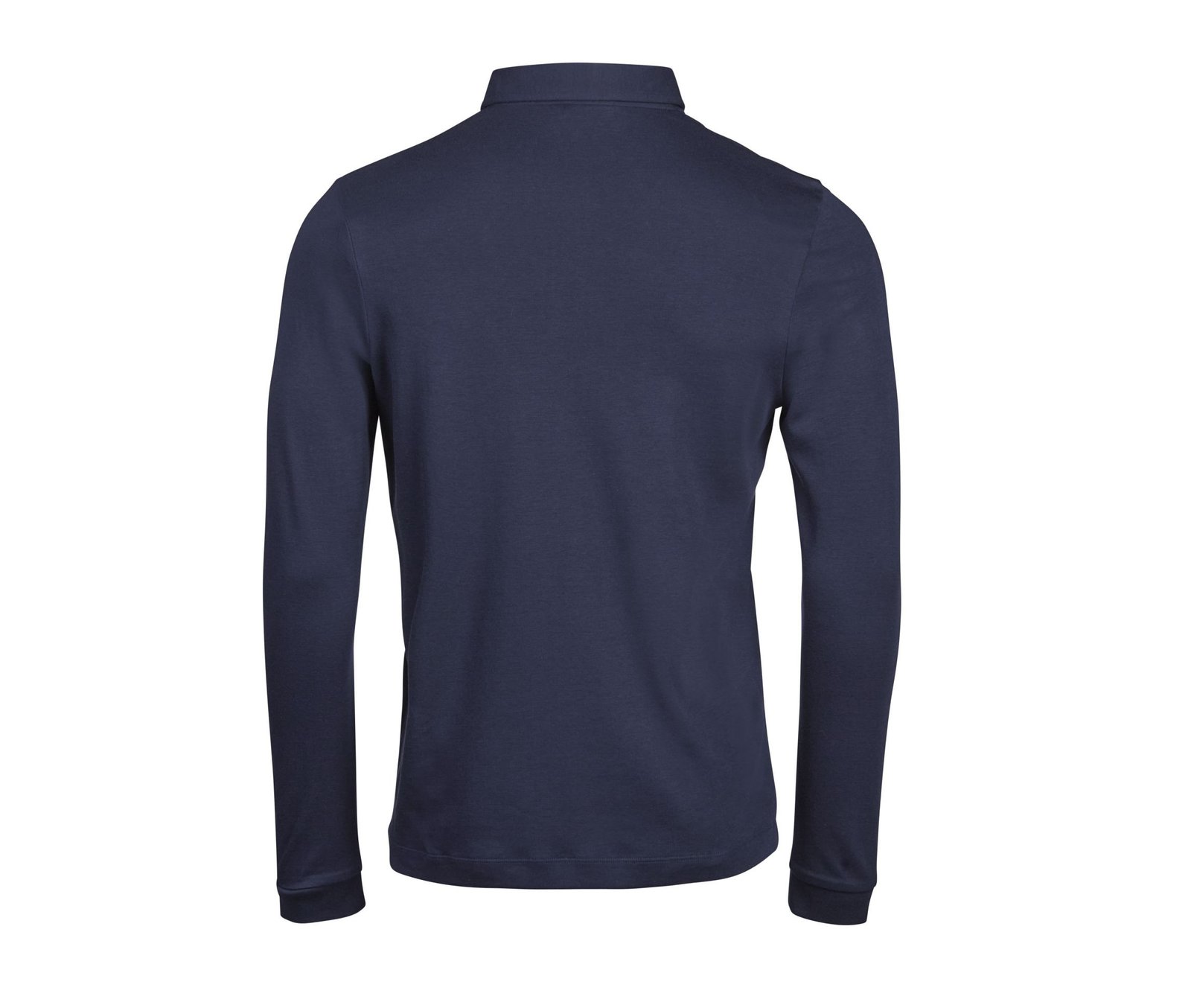 Polo manches longues en coton Pima