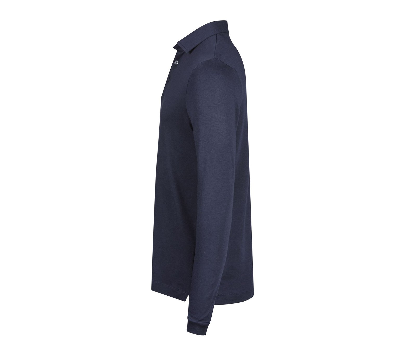 Polo manches longues en coton Pima