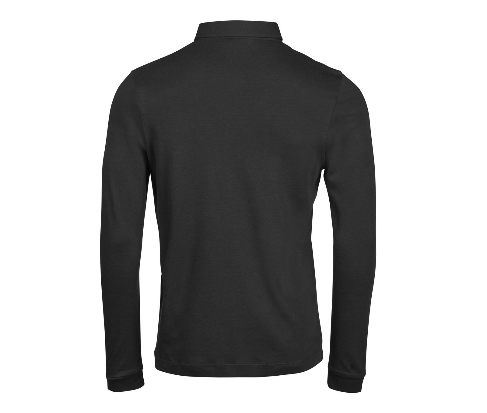 Polo manches longues en coton Pima