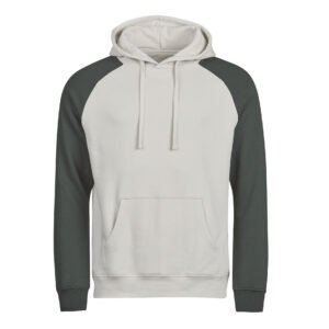 Sweat à capuche bicolore
