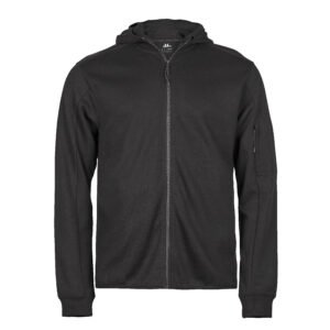 Sweat de sport à capuche zippé – textile sportif personnalisé
