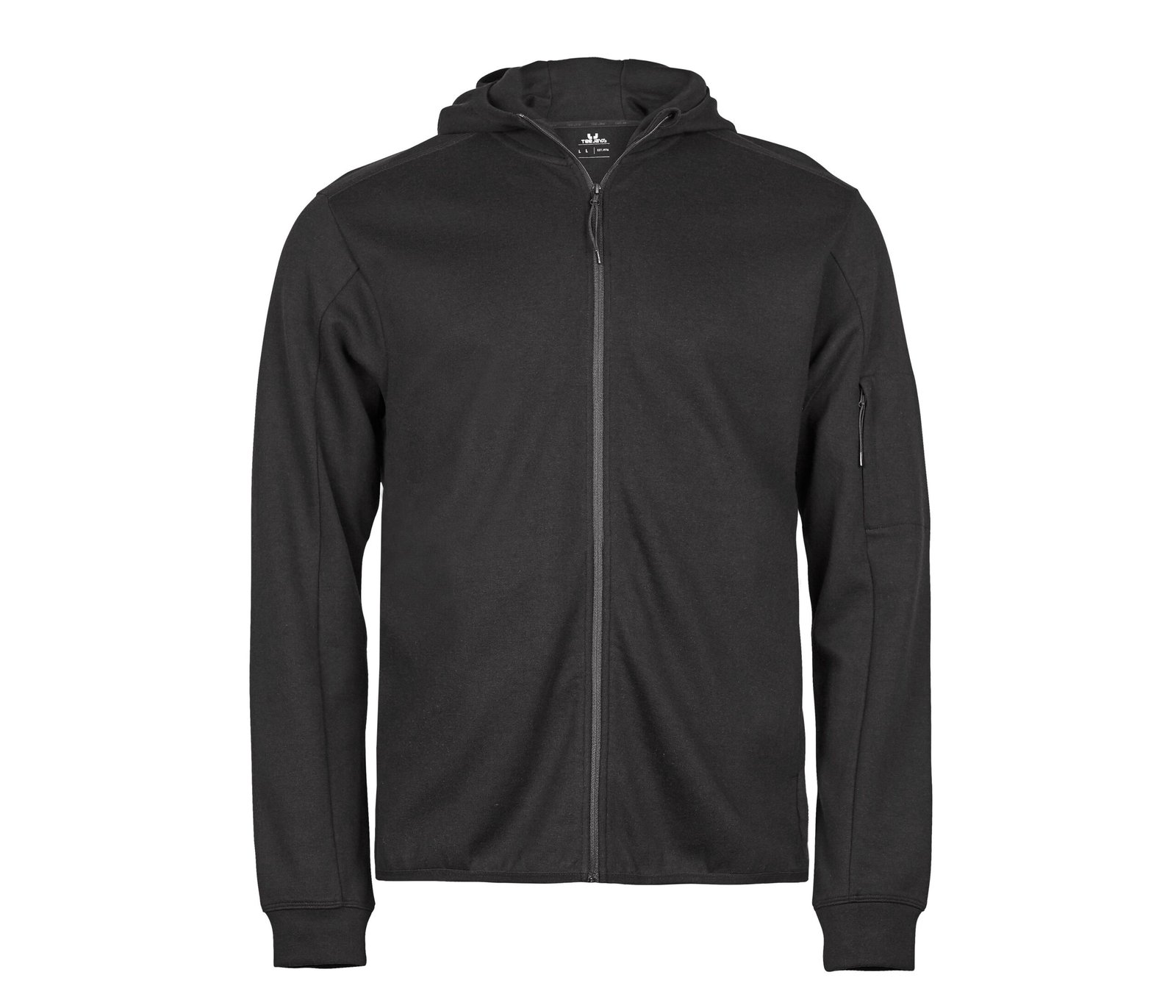 Sweat de sport à capuche zippé – textile sportif personnalisé