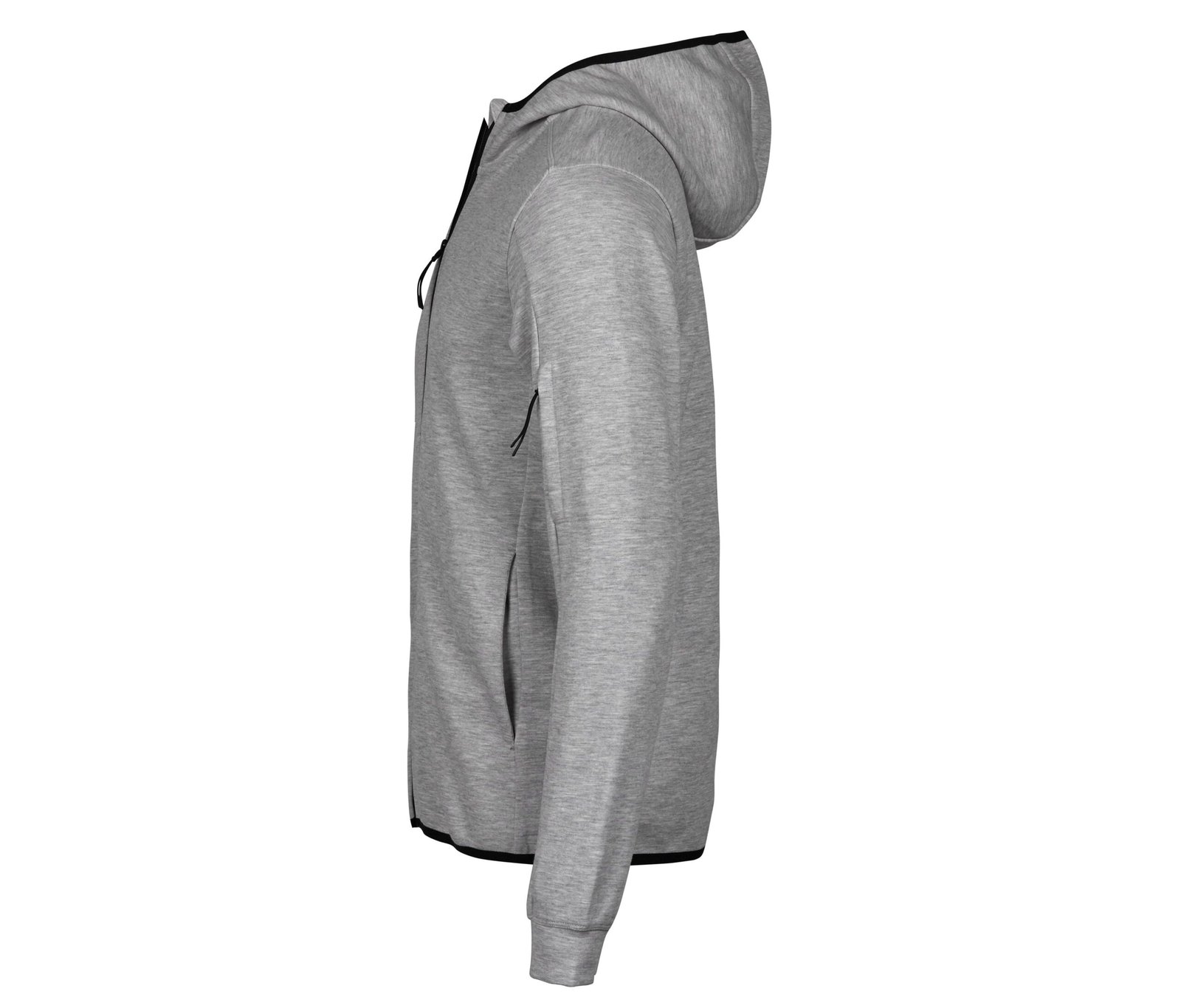 Sweat de sport à capuche zippé