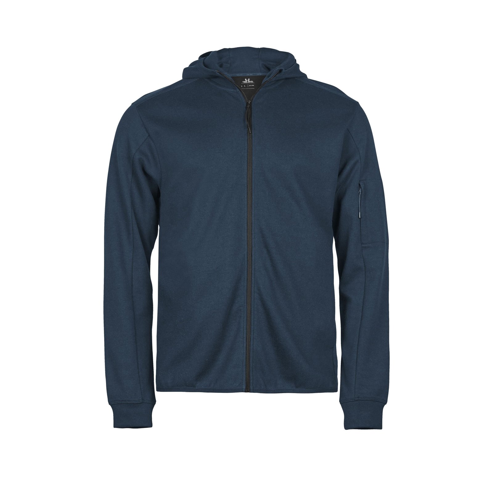 Sweat de sport à capuche zippé