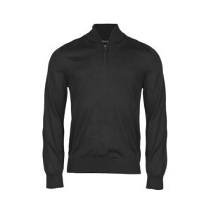 Pull col zippé