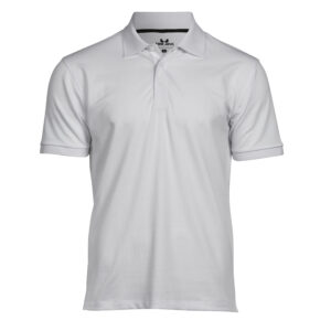 Polo en polyester recyclé et élasthanne