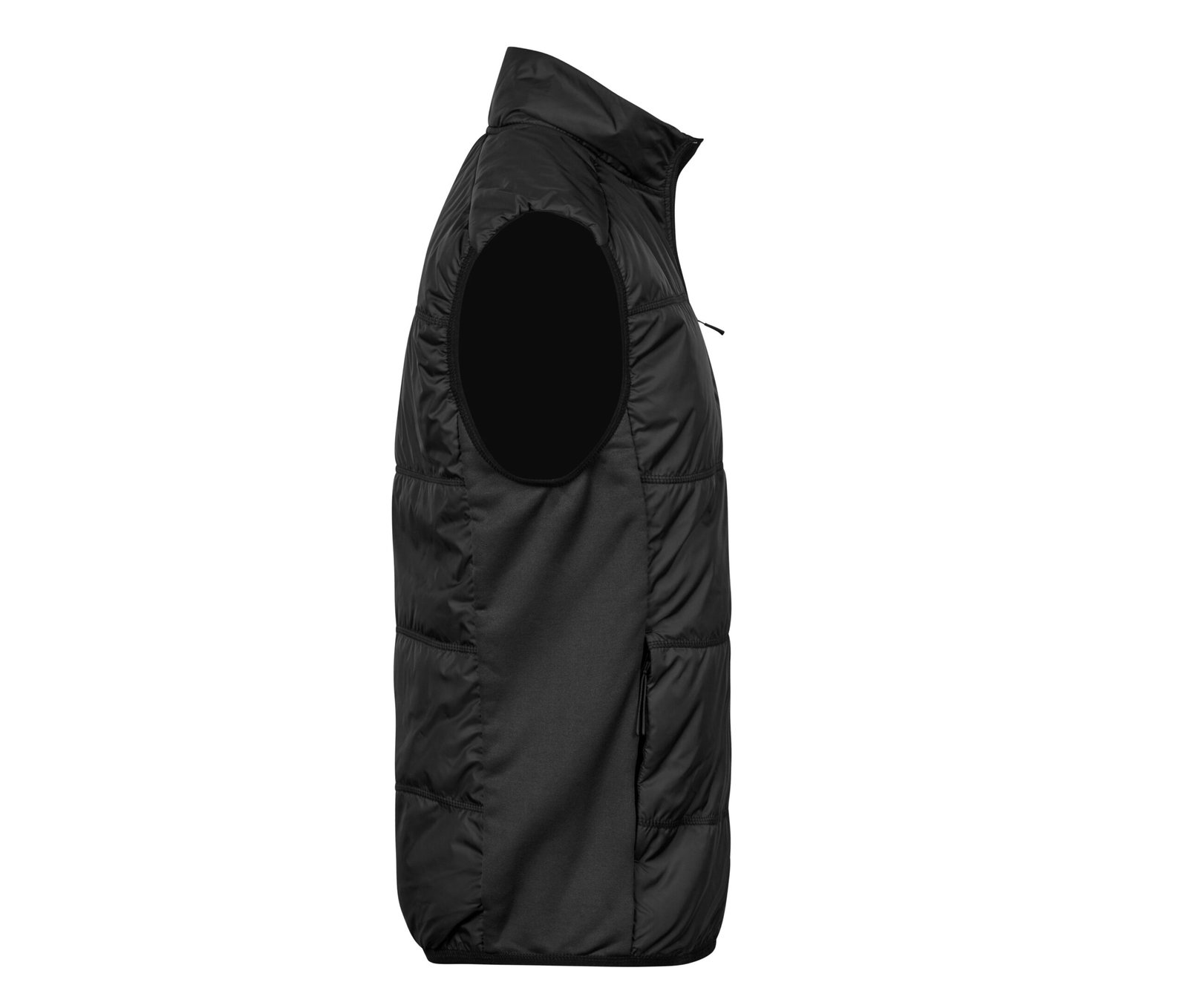 Bodywarmer bi-matière