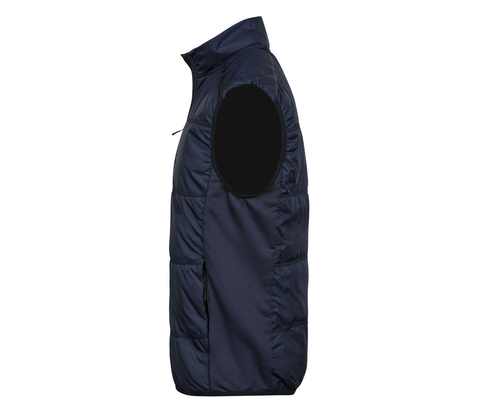 Bodywarmer bi-matière
