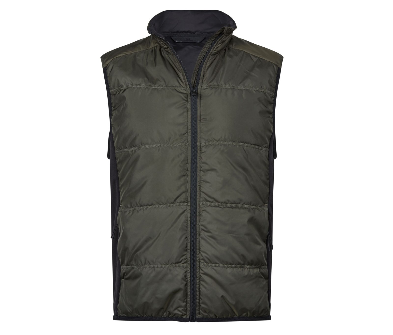 Bodywarmer bi-matière