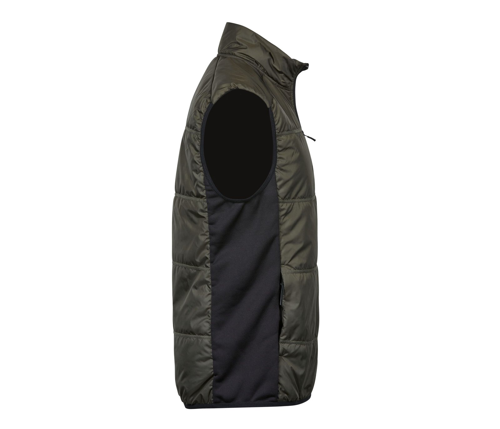 Bodywarmer bi-matière