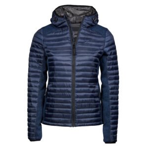 Doudoune capuche Crossover femme