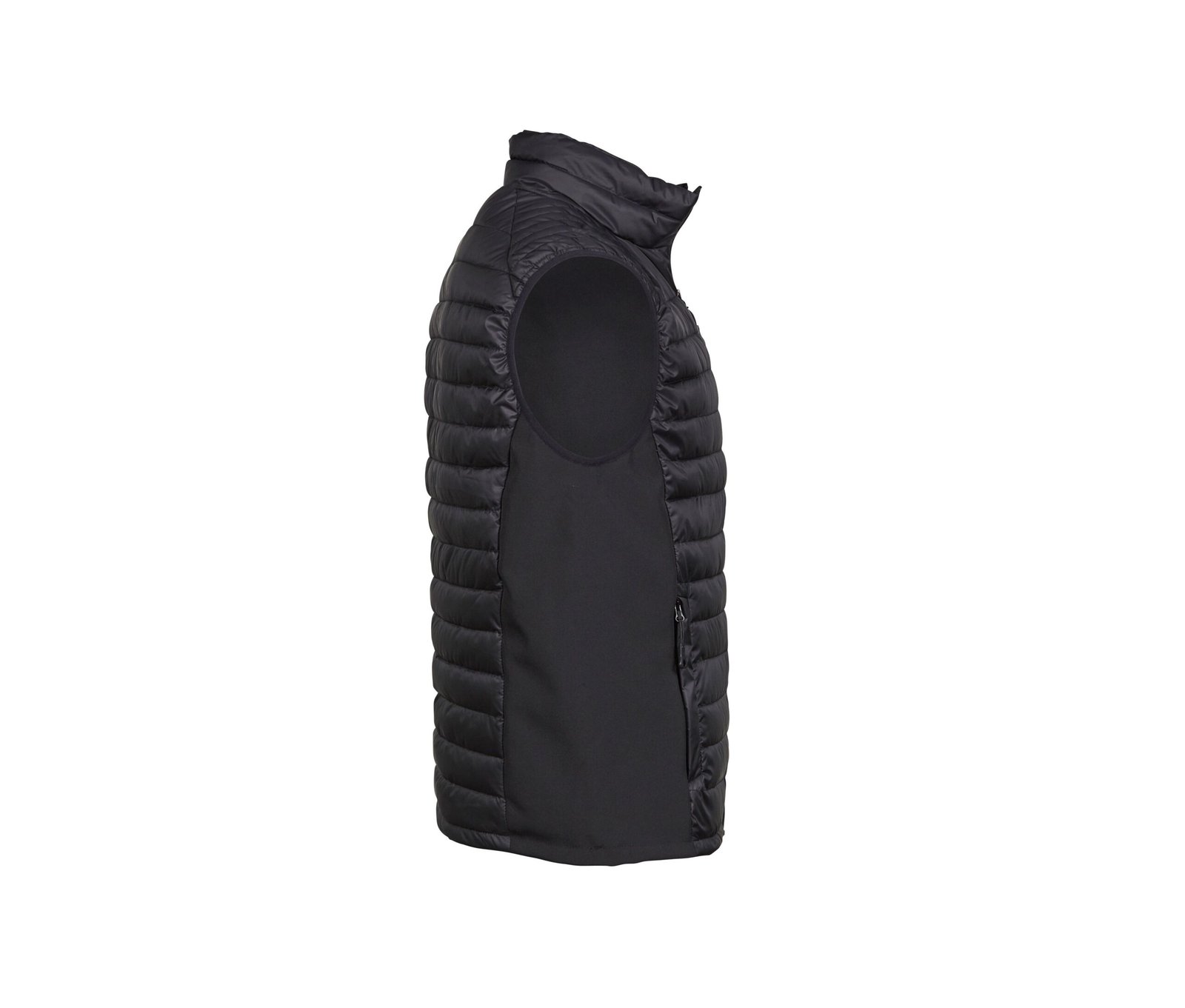 Bodywarmer bi-matière homme