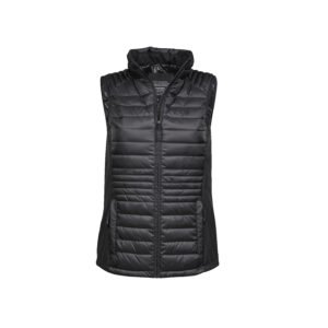 Bodywarmer bi-matière femme – bodywarmer personnalisé