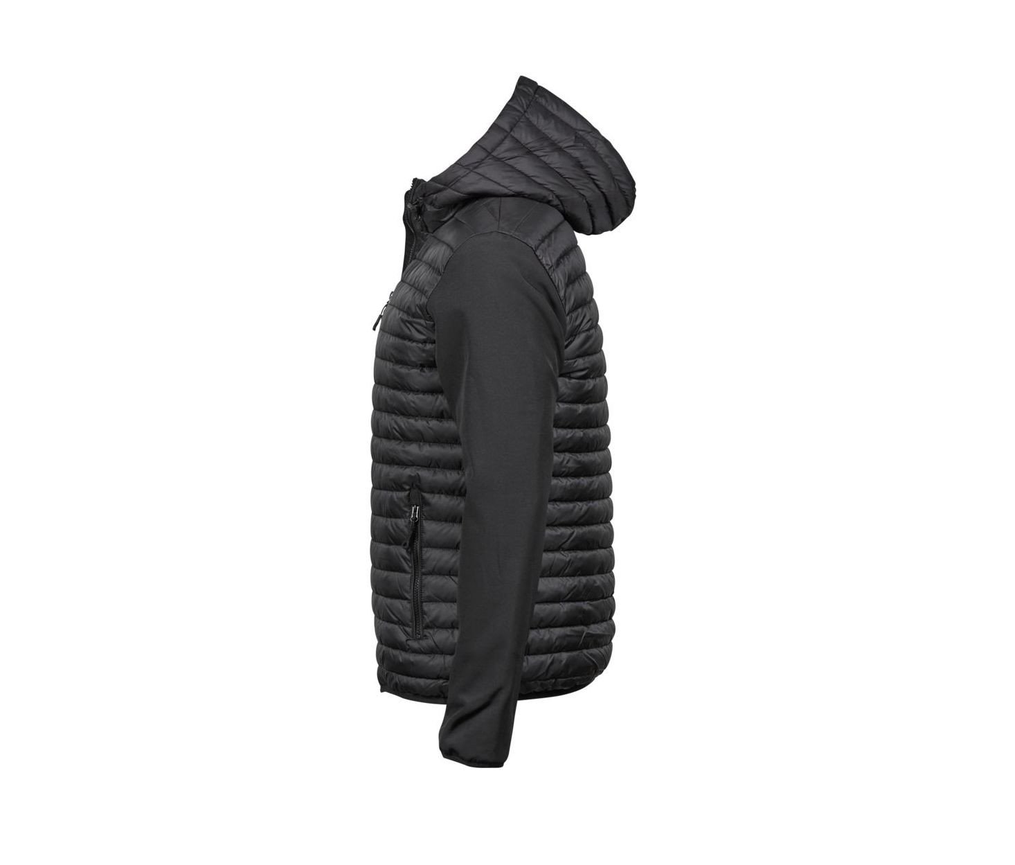 Veste bi-matière homme