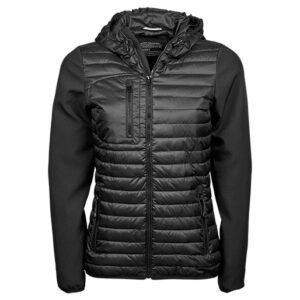 Veste bi-matière femme – softshell personnalisé