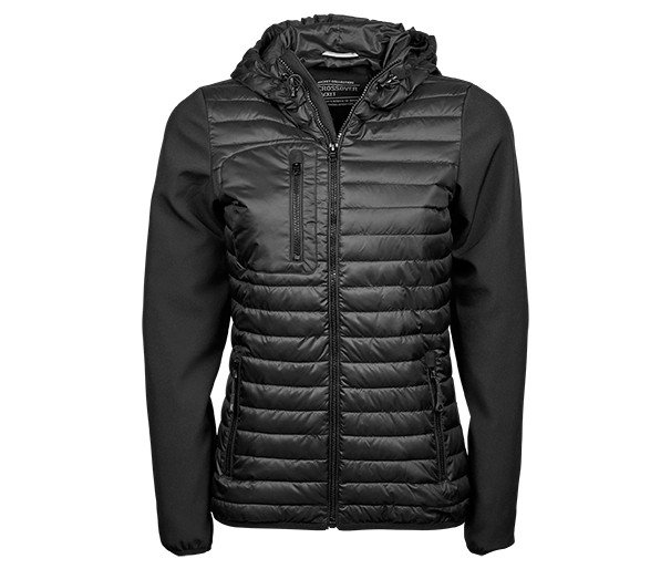 Veste bi-matière femme – softshell personnalisé