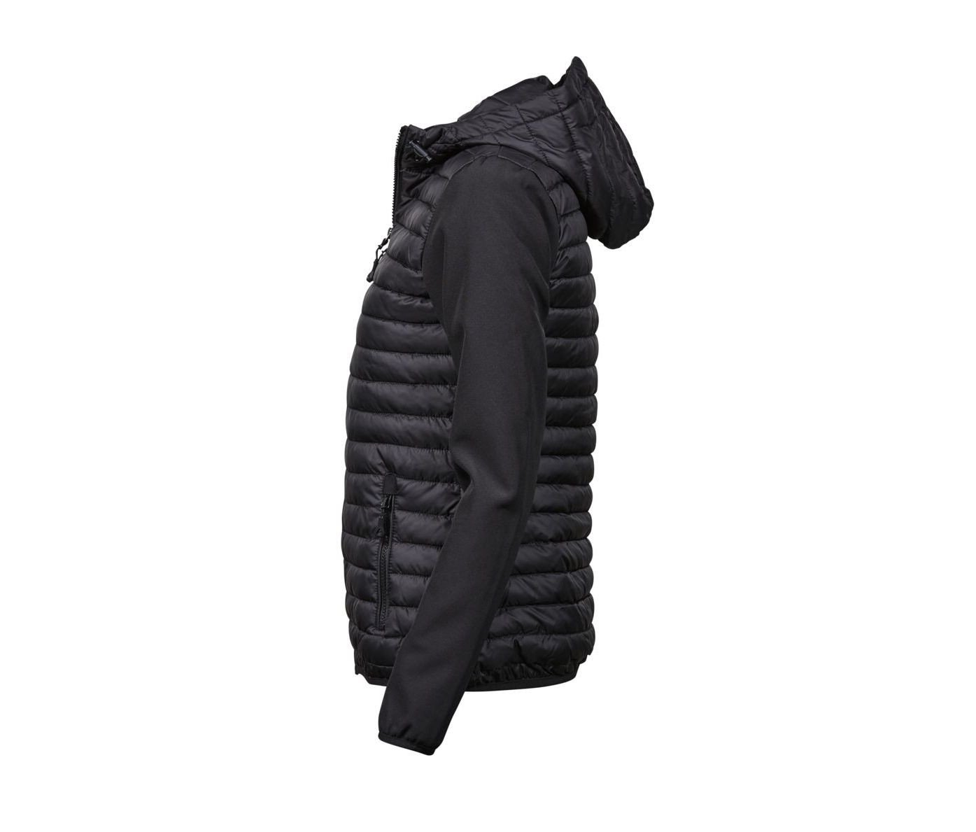 Veste bi-matière femme