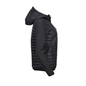 Veste bi-matière femme