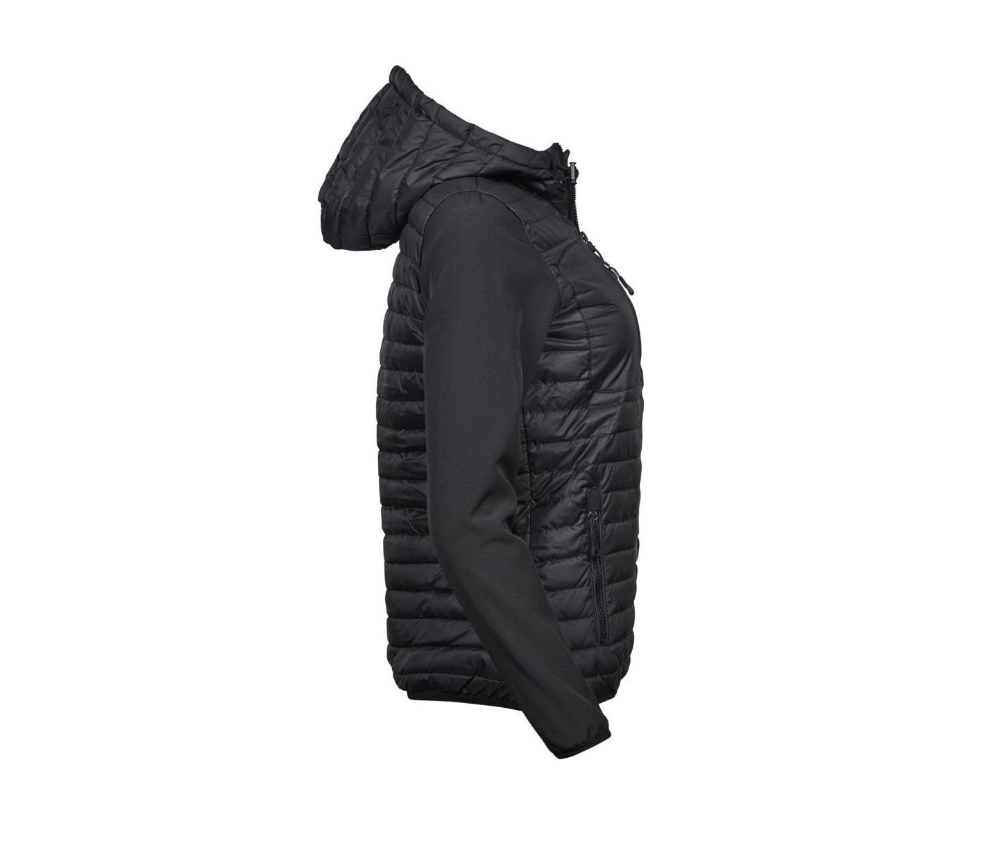 Veste bi-matière femme