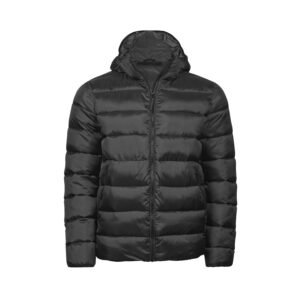 Doudoune à capuche en polyester recyclé