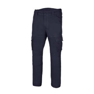 PANTALON MULTIPOCHES EN COTON STRETCH