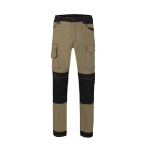 PANTALON BICOLORE CANVAS STRETCH
