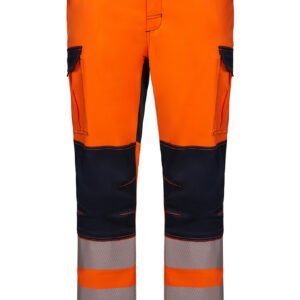 PANTALON STRETCH AVEC GENOUILLÈRES ET BANDES SEGMENTÉES – vêtement haute visibilité personnalisé