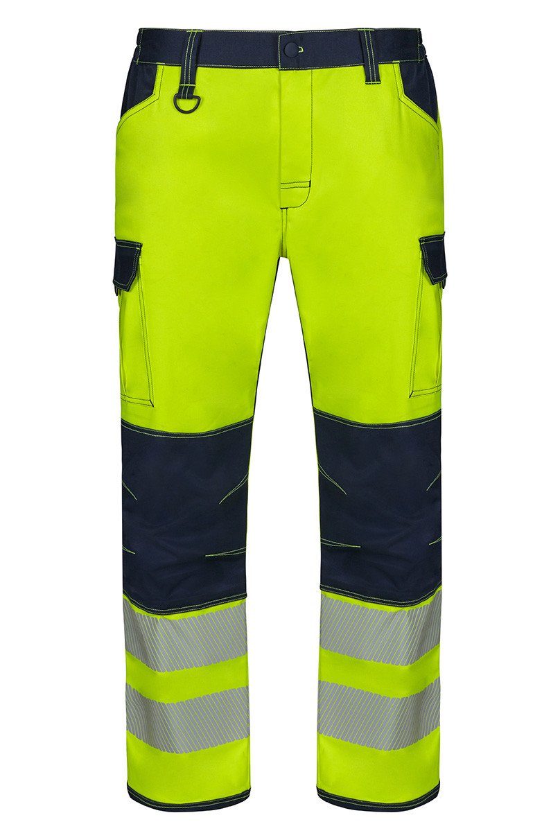 PANTALON STRETCH AVEC GENOUILLÈRES ET BANDES SEGMENTÉES