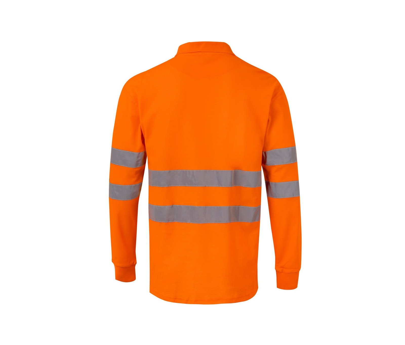 POLO MANCHES LONGUES HAUTE VISIBILITÉ EN COTON/POLYESTER
