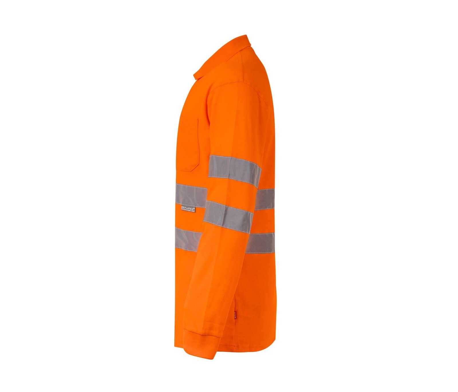 POLO MANCHES LONGUES HAUTE VISIBILITÉ EN COTON/POLYESTER