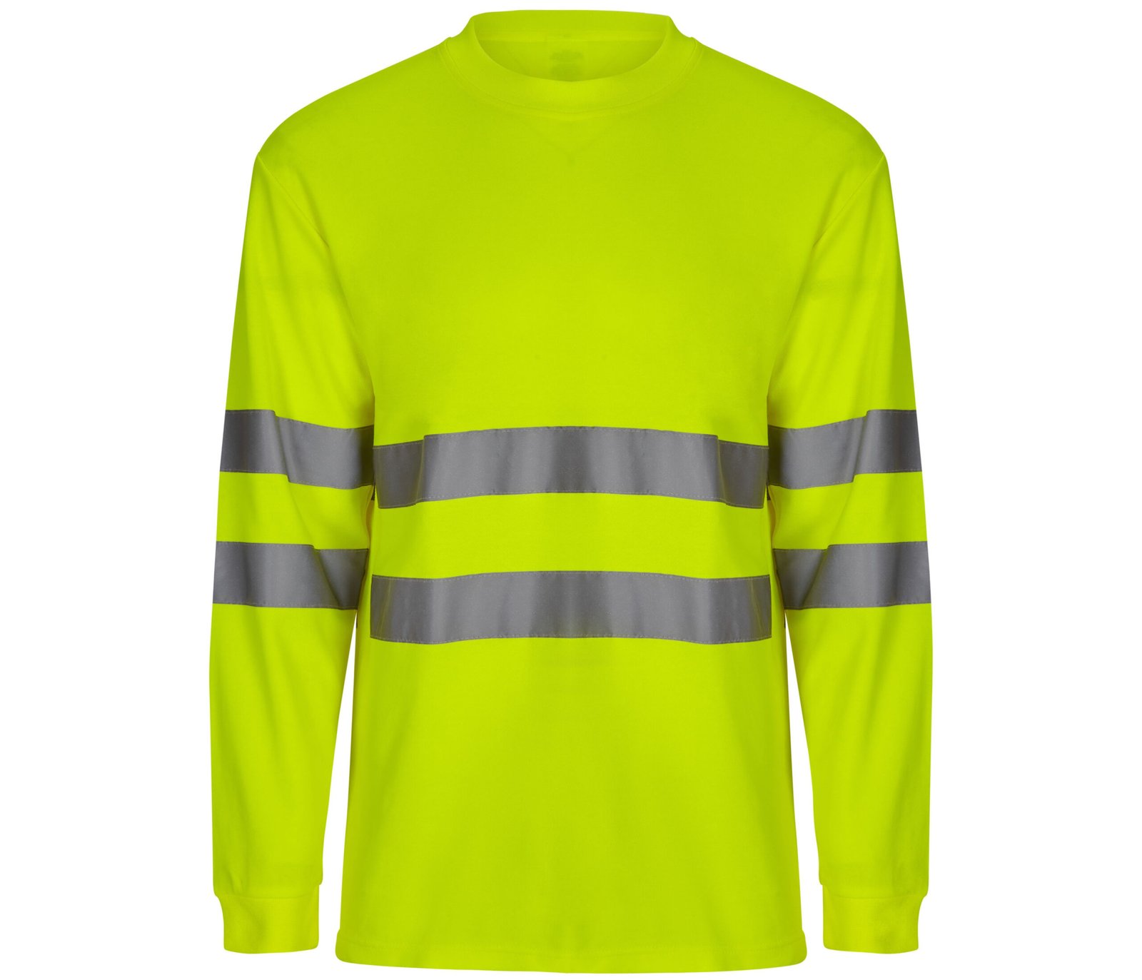 TEE-SHIRT ML EN COTON/POLYESTER HAUTE VISIBILITÉ