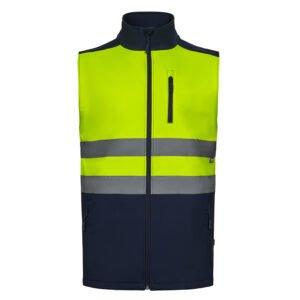 GILET SOFTSHELL BICOLORE