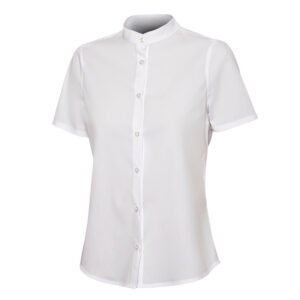 CHEMISETTE FEMME COL MAO – chemise personnalisée