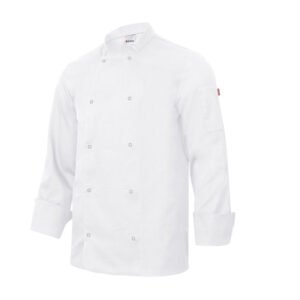 VESTE DE CUISINIER ML AVEC BOUTONS PRESSION – tenue professionnelle personnalisée