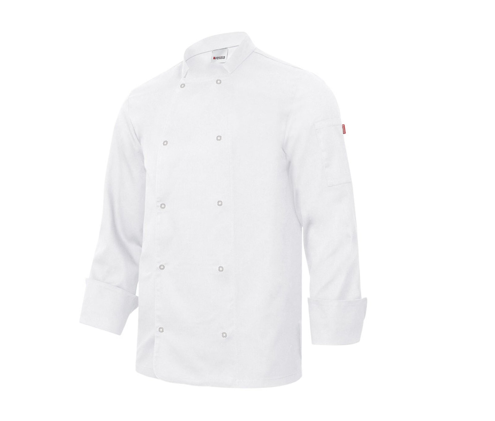 VESTE DE CUISINIER ML AVEC BOUTONS PRESSION – tenue professionnelle personnalisée