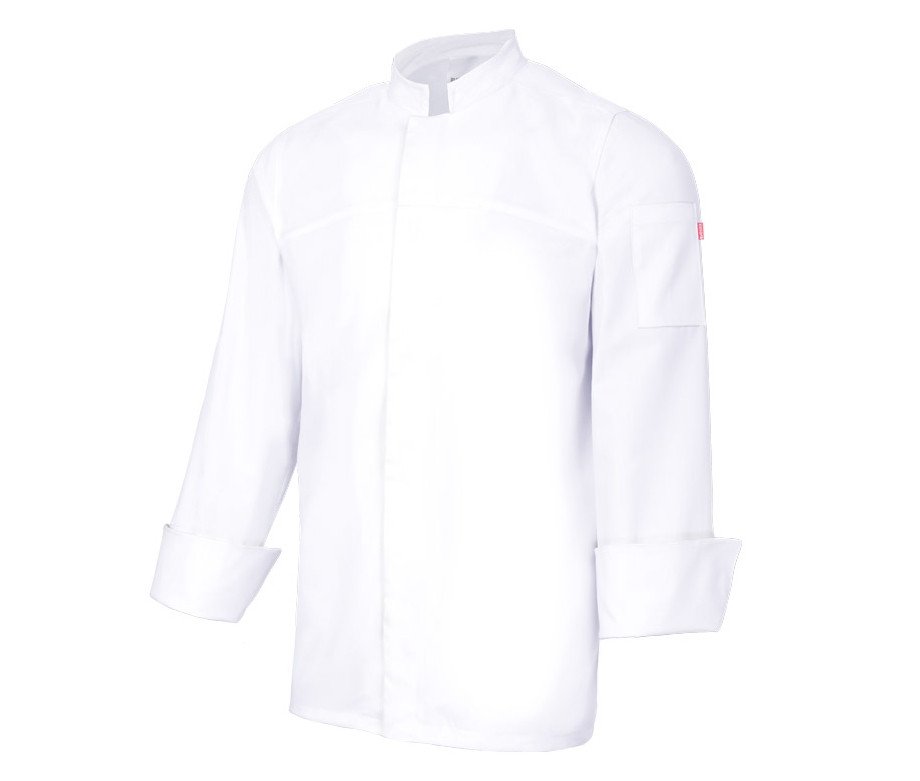 Veste de cuisine stretch fermeture boutons – tenue professionnelle personnalisée