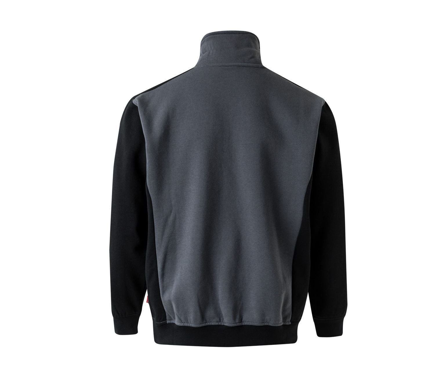 SWEAT BICOLORE COL ZIPPÉ