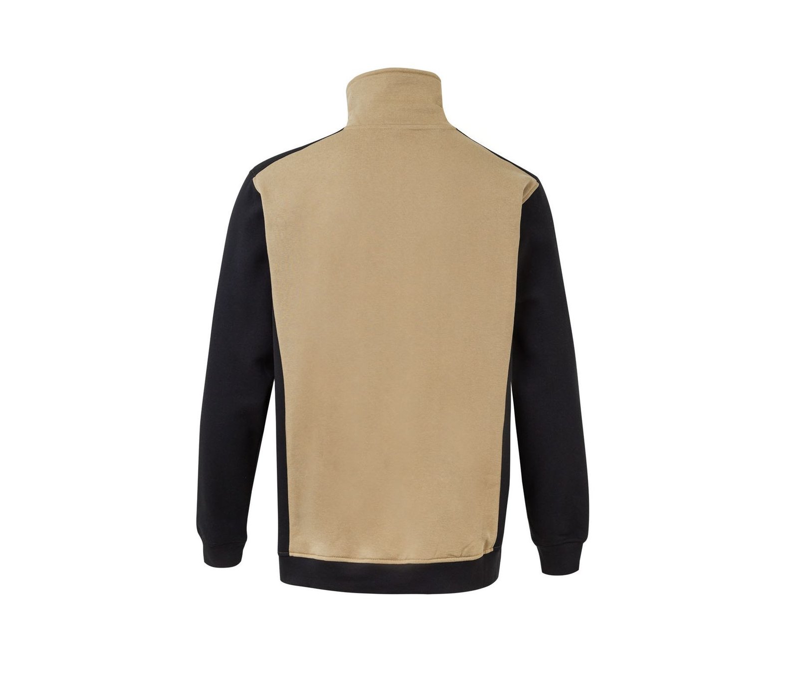 SWEAT BICOLORE COL ZIPPÉ