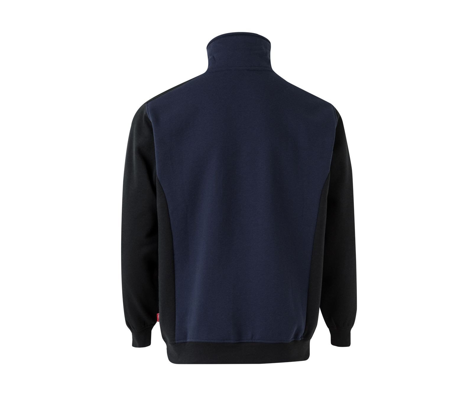 SWEAT BICOLORE COL ZIPPÉ