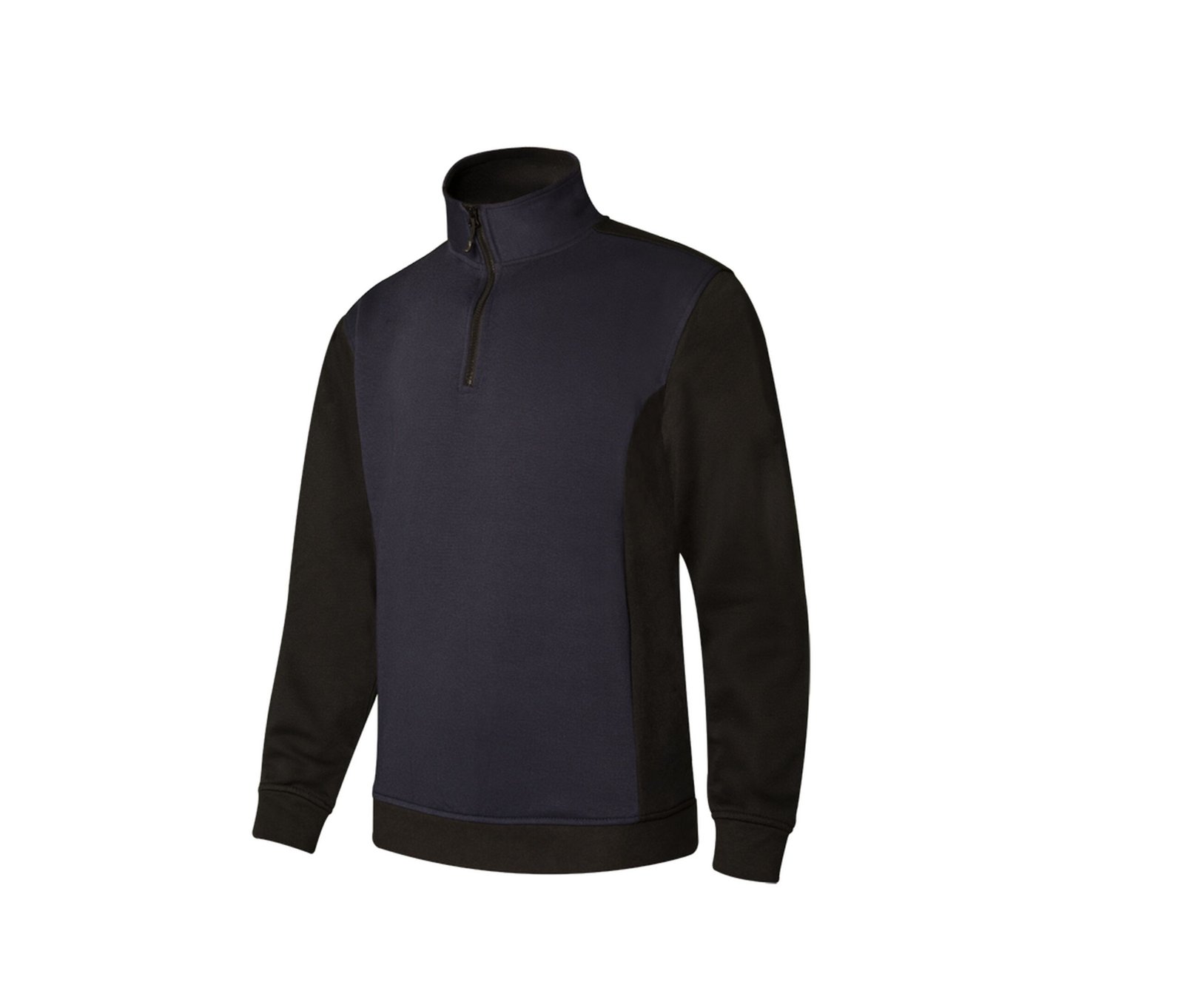 SWEAT BICOLORE COL ZIPPÉ – sweat personnalisé