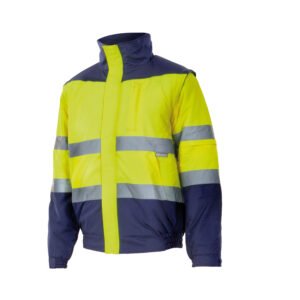 BLOUSON MATELASSÉ 2 EN 1 HAUTE VISIBILITÉ