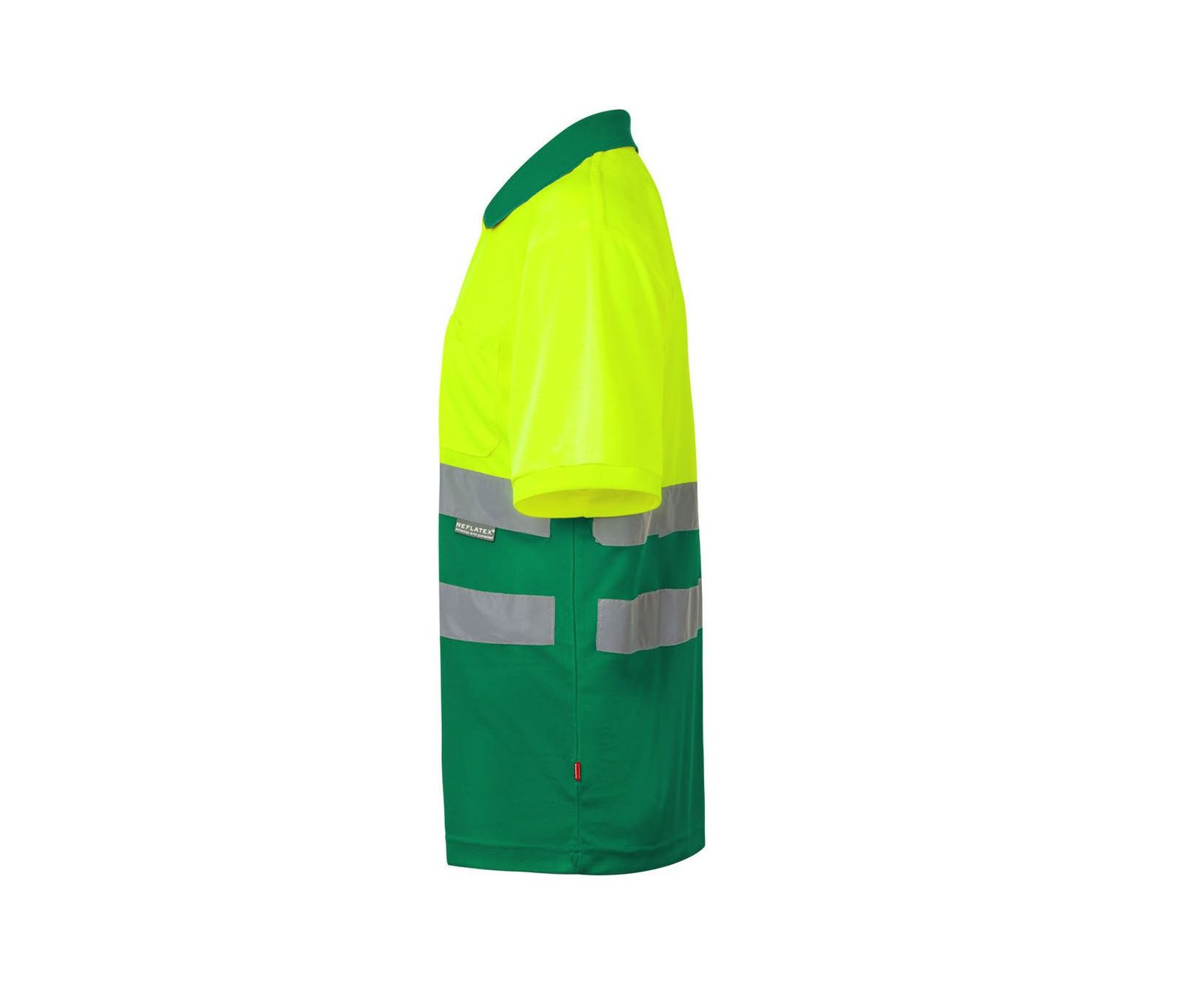 POLO BICOLORE MANCHES COURTES HAUTE VISIBILITÉ