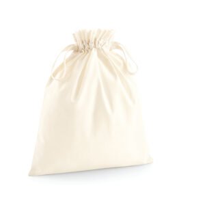 Sac avec cordon en coton bio