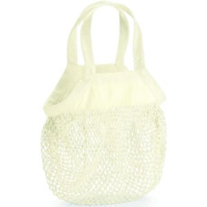Mini sac filet en coton organique – sac personnalisé