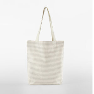 Sac shopping rayé